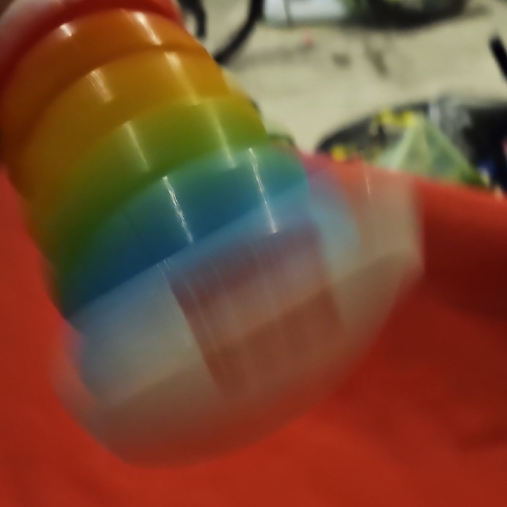 Fisher-Price Red and Yellow Learning Stacking Rings‎ - Picture 4 of 4